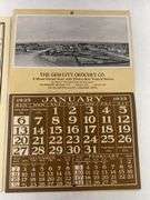1935 Alka-Seltzer and Gem City Grocery Calendars Reprints
