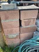 Mixed Lot of Building Materials: Bricks, Concrete, Rock