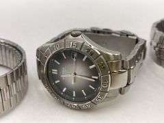Lot of Three Fossil Wristwatches: Arkitekt and Blue Models