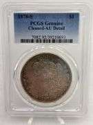 1878-S PCGS Genuine Cleaned AU Detail Morgan Silver Dollar