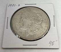 1921-D Morgan Silver Dollar