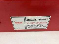 Amrox AK400 4-Ton Port-A-Jack Kit in Metal Case