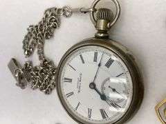 Collection of Ten Assorted Pocket Watches Including Elgin, Westclox and Cortebert