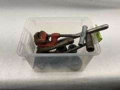 Plumbing Tools Lot - Pipe Cutters, Reamer and Threading Dies