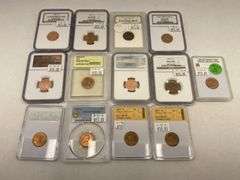 Graded Lincoln Cent Collection
