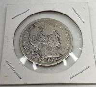 1904-O Barber Half Dollar New Orleans Mint Silver