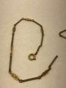 Group of Watch Chains and Tie Clip