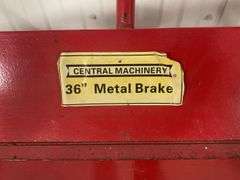 Central Machinery 36" Metal Brake