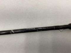 Graphite Fly Fishing Rod, #8656 8 1/2, with Tube and Cloth Case