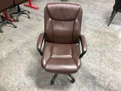 Brown Rolling Office Chair