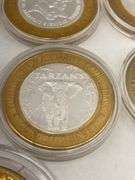 Las Vegas Casino Gaming Tokens .999 Silver Commemorative Set