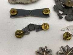 Military Insignia Lot - Sterling and Enlisted Pins