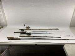 Lot of Fishing Rods