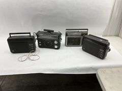 Lot of 4 Radios - RCA Superadio, General Electric