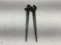 Lot of Adjustable Wrenches - Assorted Brands & Sizes