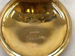 Collection of Four Gold-Filled Pocket Watches with Chain
