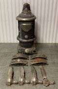 Security Gold Company Cast Iron Parlor Stove with Parts
