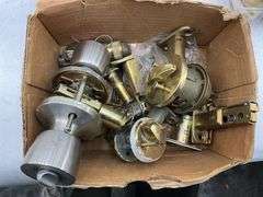 Box Lot of Door Knob Hardware