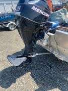 Aluminum Fishing Boat 25HP Mercury & Trailer