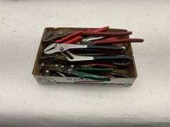 Large Lot of Various Pliers, Cutters, and Hand Tools