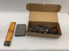 Variety of Drill Bits and Hole Saws