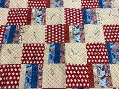 Handmade "Quilters of Trinity Lutheran Cody Wyoming" Patchwork Quilt
