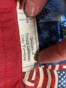 Handmade "Quilters of Trinity Lutheran Cody Wyoming" Patchwork Quilt