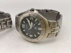 Lot of Three Fossil Wristwatches: Arkitekt and Blue Models