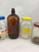 Collection of Glass Jars and Dispensers