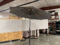 Cantilever Patio Umbrella with Built-in Lights