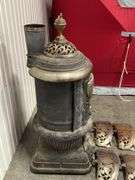 Security Gold Company Cast Iron Parlor Stove with Parts