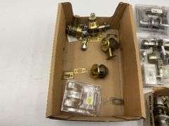 Box Lot of Door Knob Hardware