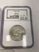 Kennedy Half Dollar Slabbed Coin Collection