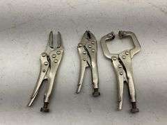 Lot of Assorted Vise-Grip Locking Pliers