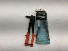 Fastener Lot - Rivets, Power Loads, Rivet Gun