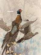 Chris Forrest "Pheasant's Flight" Lithograph, Signed and Numbered