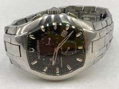 Accutron Stainless Steel Chronograph Wristwatch