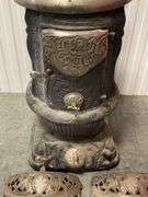 Security Gold Company Cast Iron Parlor Stove with Parts