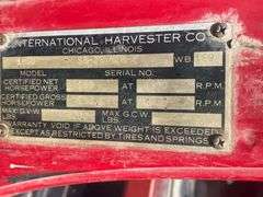 1962 International Harvester PTO Dump Truck Vintage
