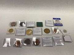 Assorted Replica Coins and Medals