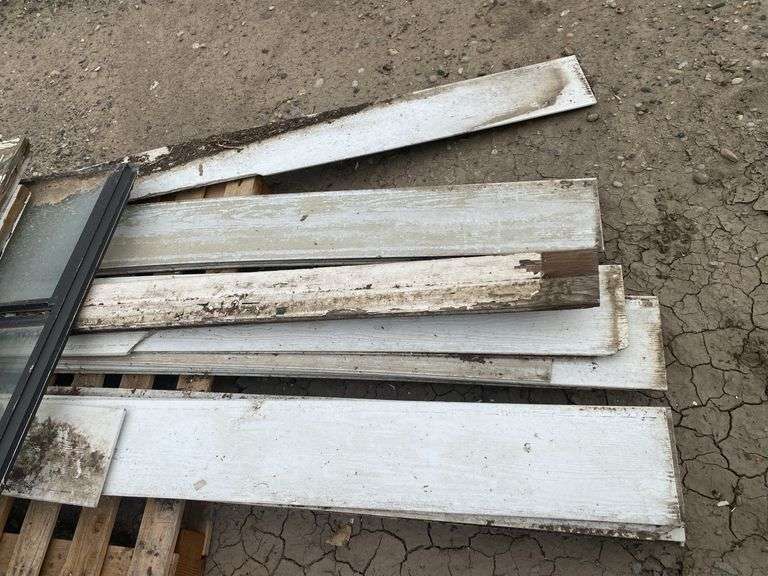 Reclaimed Wood Trim and Window Lot