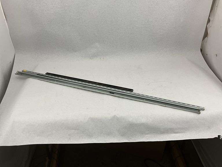 Metal Shelf Mounting Rails and Brackets