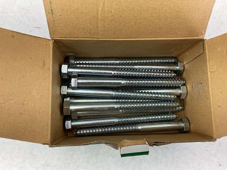 Two Boxes of Fastener Center Bolts and Washers