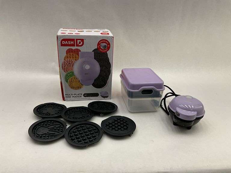 DASH Multi-Plate Mini Maker with 7 Removable Plates