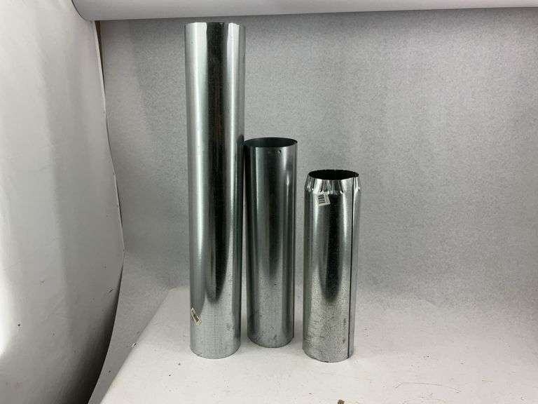 Assorted Galvanized Metal Ductwork