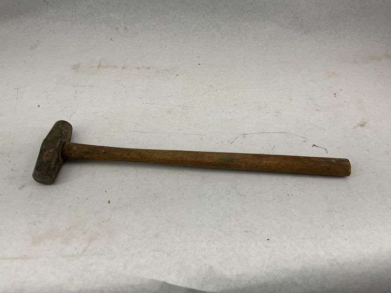 Vintage Style Hammer with Wooden Handle