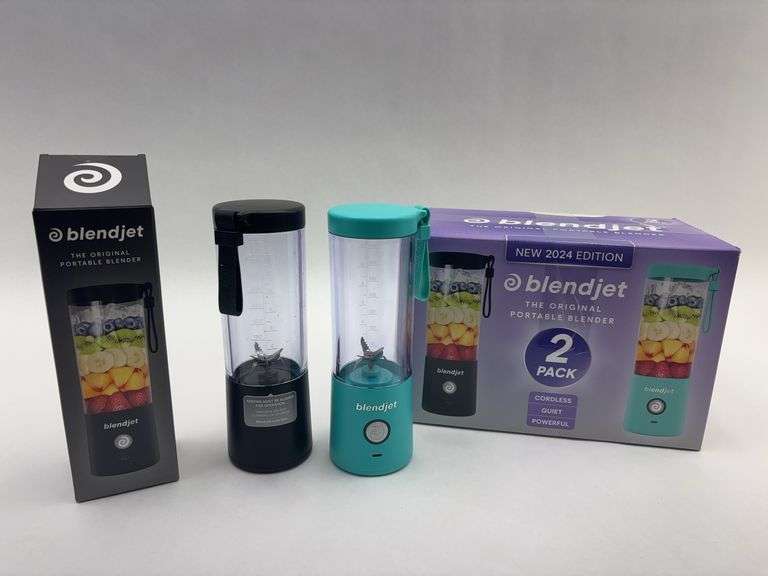 BlendJet 2 The Original Portable Blender 2 Pack - New 2024 Edition