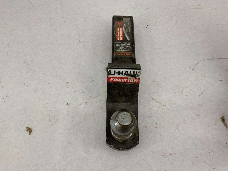 Two Trailer Hitch Ball Mounts, U-Haul PowerTow
