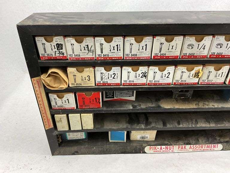 Pik-A-Nut Pak Assortment Cabinet with Hardware