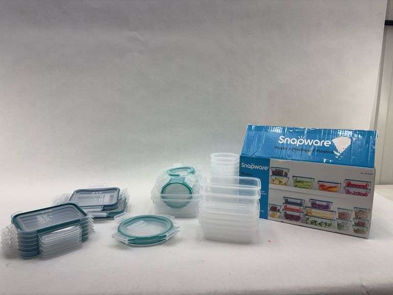 Snapware 38-Piece Plastic Food Storage Container Set